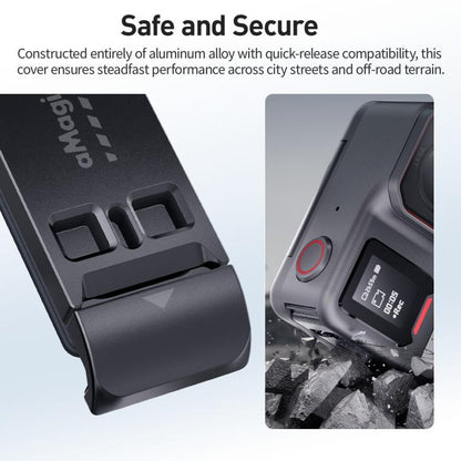 For Insta360 Ace Pro 2 aMagisn Water-resistant Vertical Shooting Battery Side Cover Compatible with Quick-Release Adapters(AC34) - Others by aMagisn | Online Shopping UK | buy2fix