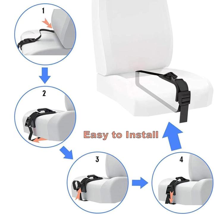 Pregnancy Safety Belt Anti-strangulation Belly-supporting Seat Anchor(Flat) - Seat Belts & Padding by buy2fix | Online Shopping UK | buy2fix