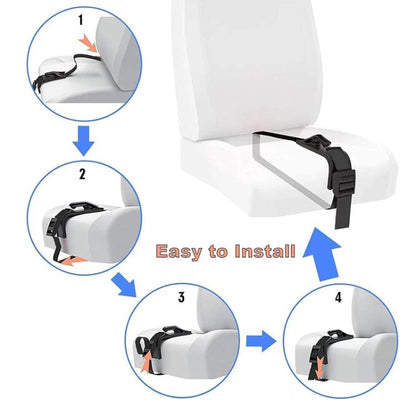 Pregnancy Safety Belt Anti-strangulation Belly-supporting Seat Anchor(Flat) - Seat Belts & Padding by buy2fix | Online Shopping UK | buy2fix