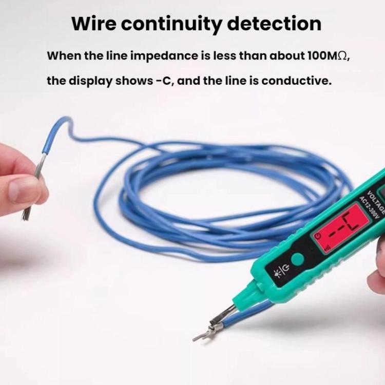 ProsKit NT-320-C Multifunctional Electrical Tester Pen Wire Break Detection Digital Display Induction Test Pen - Current & Voltage Tester by ProsKit | Online Shopping UK | buy2fix