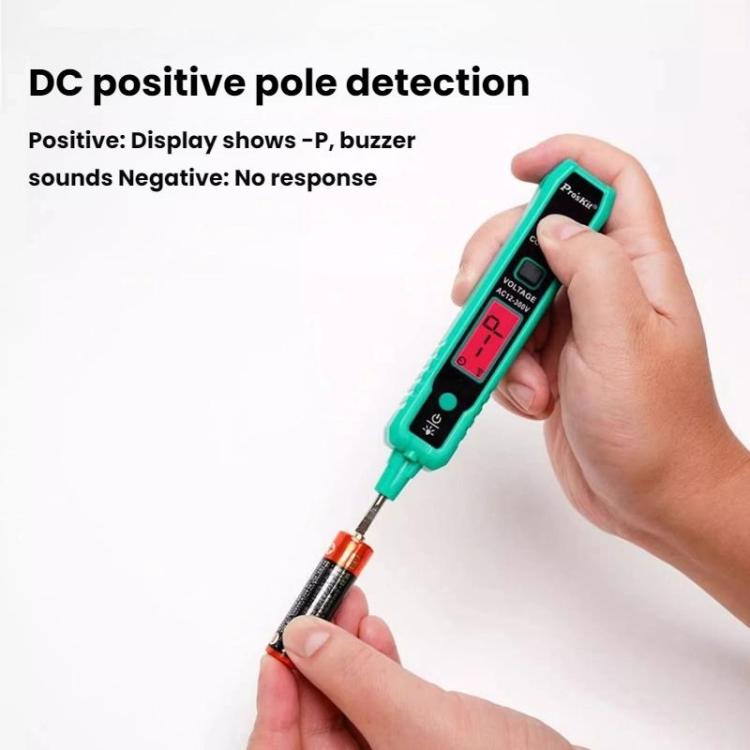 ProsKit NT-320-C Multifunctional Electrical Tester Pen Wire Break Detection Digital Display Induction Test Pen - Current & Voltage Tester by ProsKit | Online Shopping UK | buy2fix