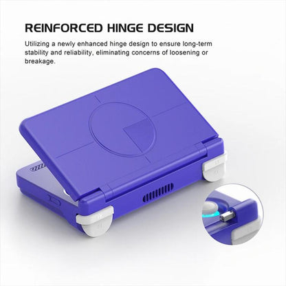 Retroid Pocket Flip 2 SD865 Processor Game Console Android13 5.5 Inch AMOLED Screen Wifi Bluetooth Video Player(Gray Purple) - Pocket Console by Retroid Pocket | Online Shopping UK | buy2fix