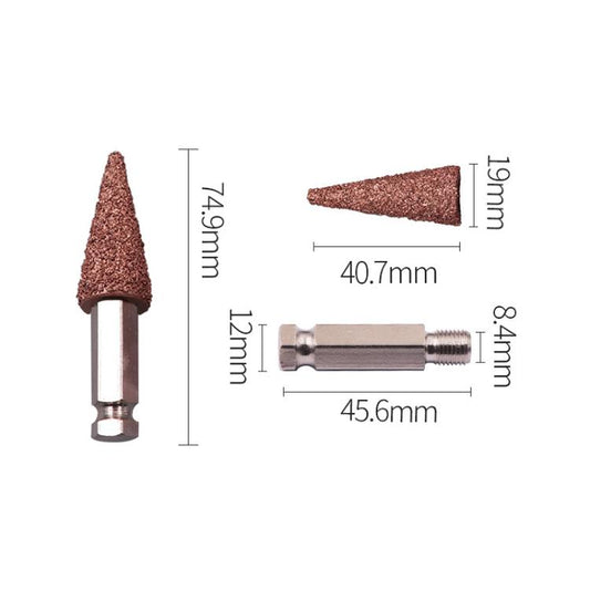 Tire Grinding Head Repair Tool, Specification: 40mm Hexagonal Rod For Repairing Defects - Tire Repair & Installation Tools by buy2fix | Online Shopping UK | buy2fix