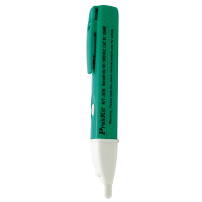 ProsKit NT-306 Non-Contact Portable Electrical Tester Pen With LED Zero Ground Wire Testing Tool - Current & Voltage Tester by ProsKit | Online Shopping UK | buy2fix