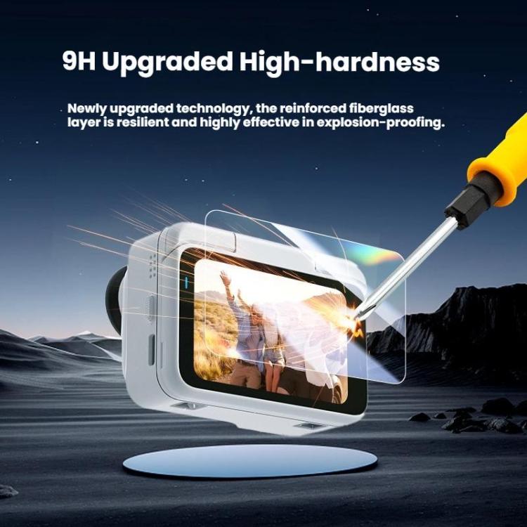 For Insta360 GO Ultra  2 Sets Screen Protector & Lens Film Kit Tempered Glass + Hydrogel HD Protection - Protective Film & Stickers by buy2fix | Online Shopping UK | buy2fix