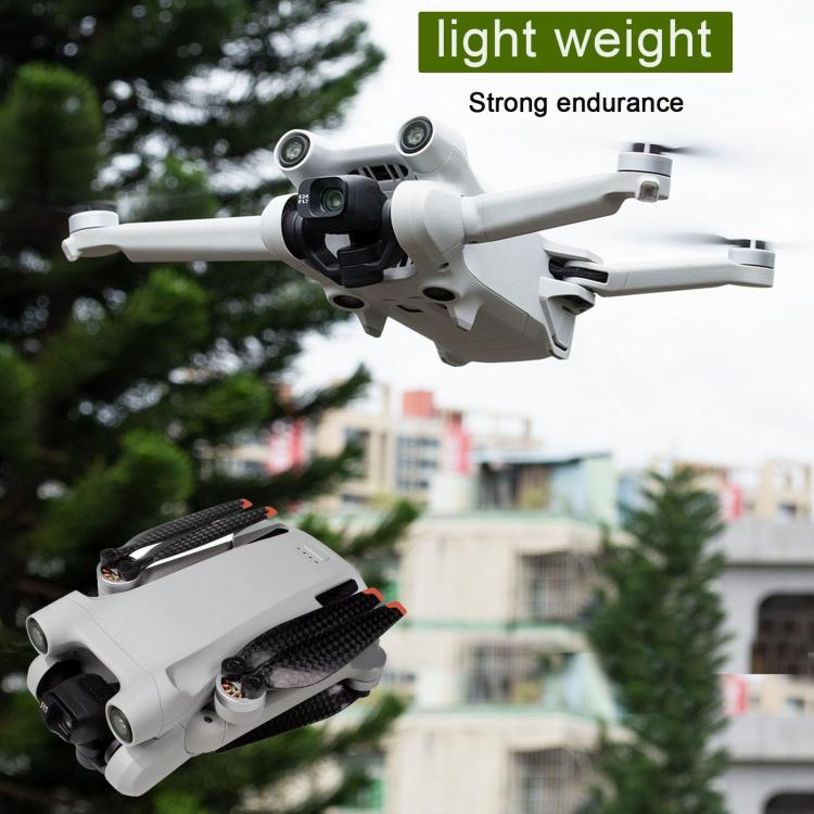 For DJI Mini 3 Pro/4 Pro 6030F Carbon Fiber Noise-reducing Propellers, Specification: 8pcs - DIY Propeller by buy2fix | Online Shopping UK | buy2fix