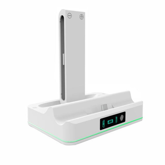 For Nintendo Switch 2 & Joy-Con Controllers KJH Charging Dock With Ambient Lighting(Black) - Charger & Power by KJH | Online Shopping UK | buy2fix