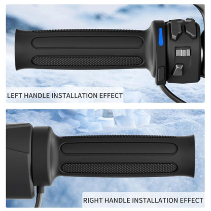 WUPP Integrated ACC Line Motorcycle 6-speed Memory Electric Heating Throttle Handle(Rubber) - Grips by WUPP | Online Shopping UK | buy2fix