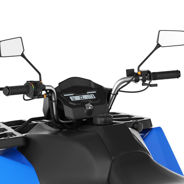 Rainbow Light ATV Heated Handlebars With Memory Function(Dual Switch/Right Hand 25mm) - Grips by buy2fix | Online Shopping UK | buy2fix