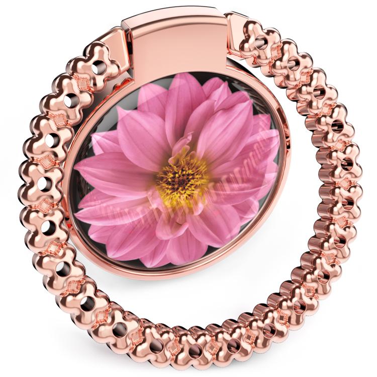 AhaStyle ST11 Aluminum Alloy Ring Buckle Phone Holder Foldable Hands-Free Stand(Rose Gold) - Ring Holder by AhaStyle | Online Shopping UK | buy2fix