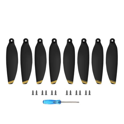For DJI Mini 2 / Mini 2 SE Propellers 4726F Replacement Blades 2pairs Gold Edge - DIY Propeller by buy2fix | Online Shopping UK | buy2fix