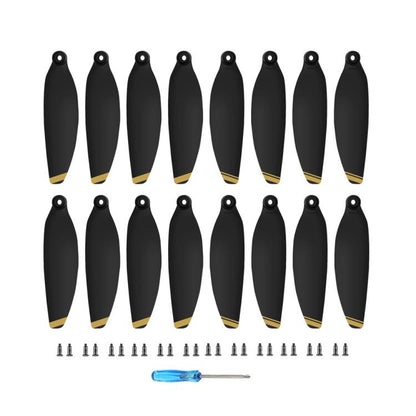 For DJI Mini 2 / Mini 2 SE Propellers 4726F Replacement Blades 4pairs Gold Edge - DIY Propeller by buy2fix | Online Shopping UK | buy2fix