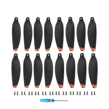 For DJI Mini 2 / Mini 2 SE Propellers 4726F Replacement Blades 4pairs Orange Edge - DIY Propeller by buy2fix | Online Shopping UK | buy2fix
