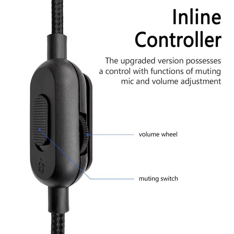 Single Plug 2m Tuning Edition Headphone Cable For Sennheiser GAME ONE / GAME ZERO / PC 373D / GSP350 / GSP500 / GSP600 - Headset Accessories by buy2fix | Online Shopping UK | buy2fix