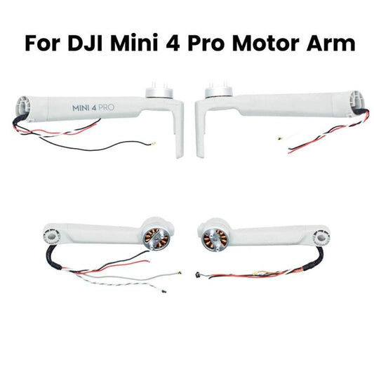 For DJI Mini 4 Pro Drones Arm With Motor Repair Parts, Spec: Right Front - DJI Mini Series by buy2fix | Online Shopping UK | buy2fix