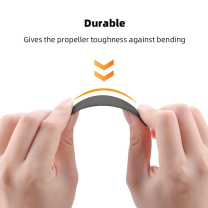 For DJI Mini 4 Pro 4pairs Drone Propeller Blades 6030F Props Replacement Parts(Gold Tip) - DIY Propeller by buy2fix | Online Shopping UK | buy2fix