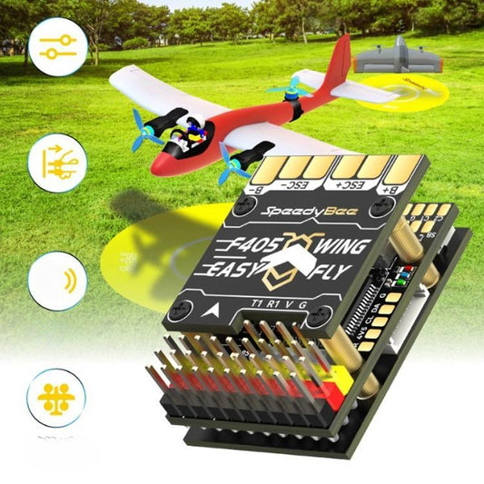 SpeedyBee F405 WING MINI Fixed Wing Flight Controller 2-6S LiPo For RC Fixed Wing Model - Flight Controller by SpeedyBee | Online Shopping UK | buy2fix