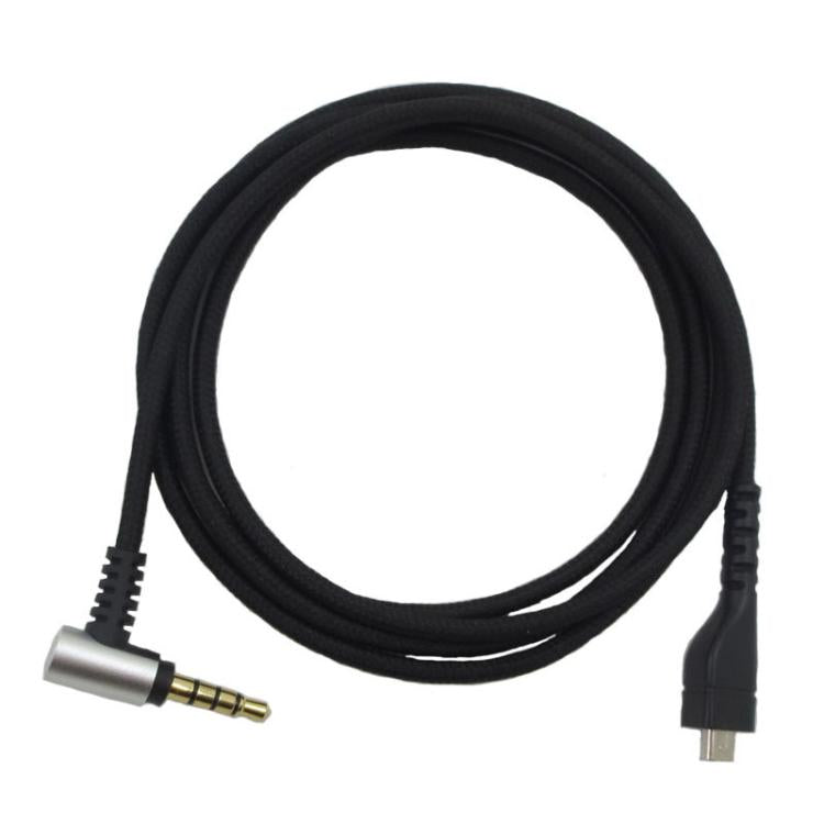 1.2m Headband Gaming Audio Cable Headset Connector Cable, For SteelSeries Arctis 3 / 5 / 7 / PRO(Black) - Headset Accessories by buy2fix | Online Shopping UK | buy2fix