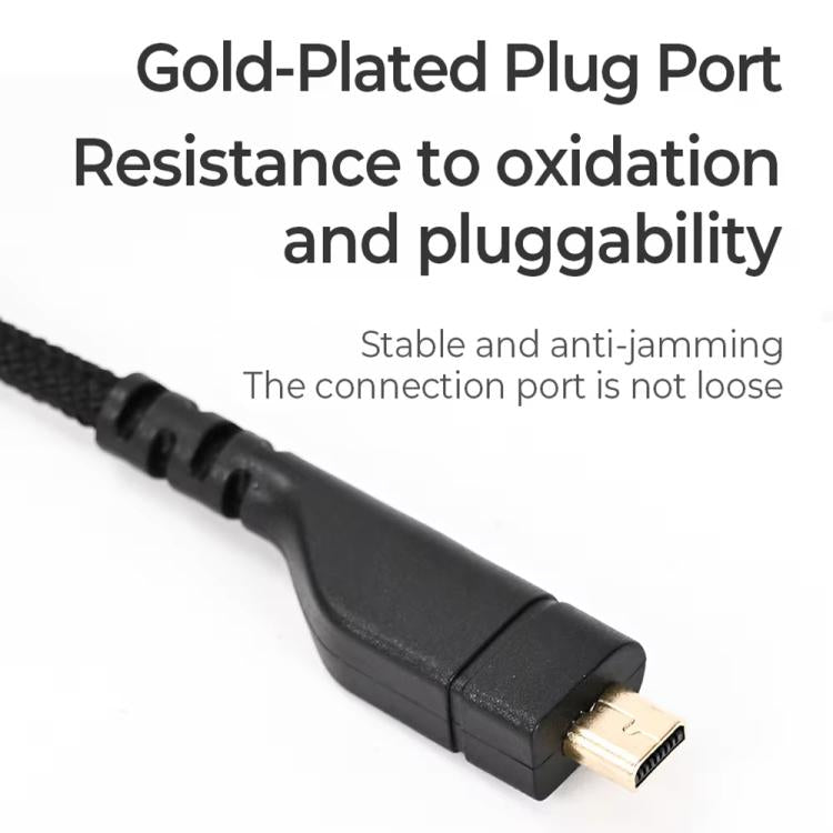 1.2m Headband Gaming Audio Cable Headset Connector Cable, For SteelSeries Arctis 3 / 5 / 7 / PRO(Black) - Headset Accessories by buy2fix | Online Shopping UK | buy2fix