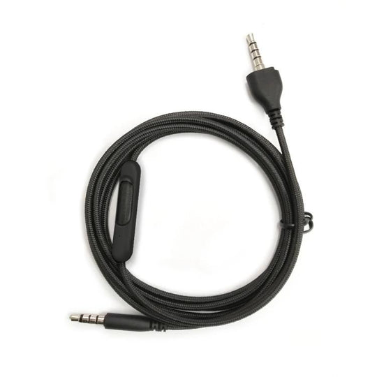 For Alienware AW920H Gaming Headset Cable Audio Microphone Cable, Length: 1.8m(Black)
