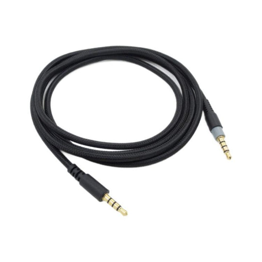 For Kingston HyperX Cloud Alpha / Mix 3.5mm Male To Male Headset Recorder Cable, Size: 1.5m(Black)