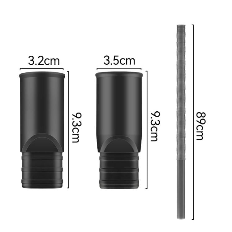 35mm Diameter Vacuum Cleaner Hose Kit For Dryer Vent Cleaning Flexible Flat Tubing Accessory - Other Accessories by buy2fix | Online Shopping UK | buy2fix