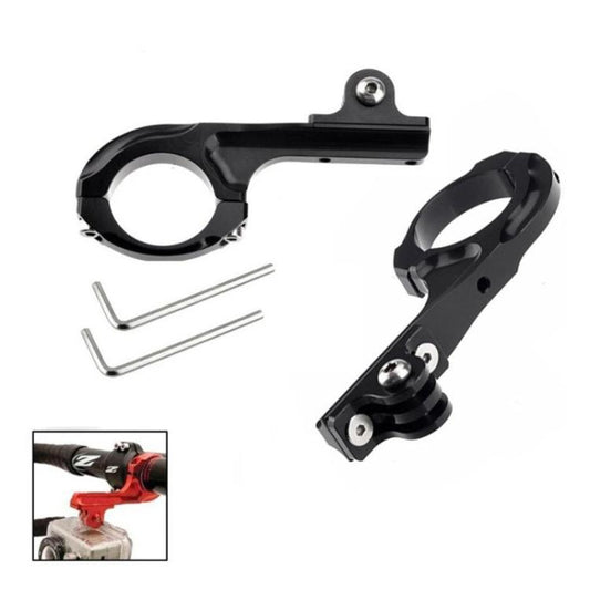 1pair For GoPro Action Camera Q-type Metal Bike Clamp - Bicycle Handlebar Mount by buy2fix | Online Shopping UK | buy2fix