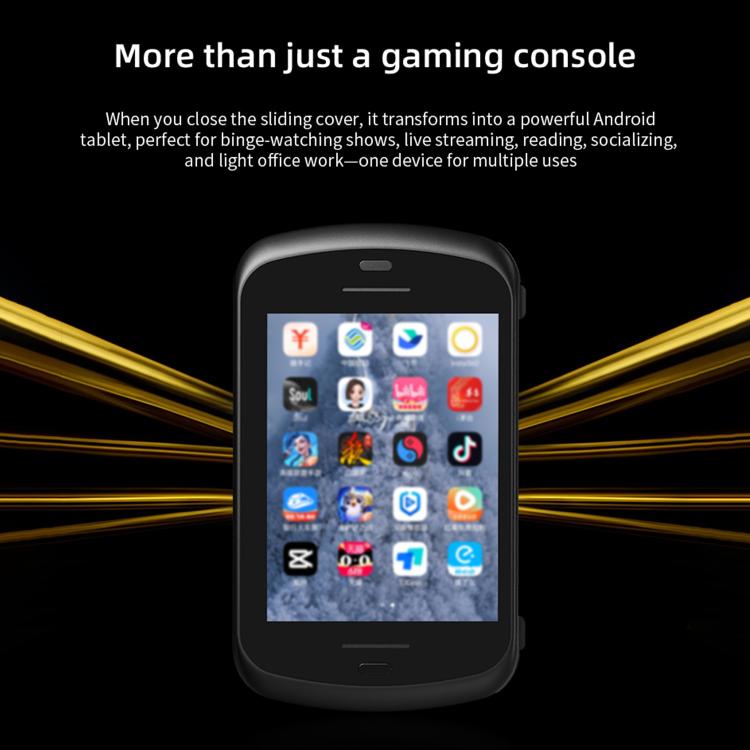ANBERNIC RG Slide Video Game Console 4.7-Inch LTPS In-Cell Screen Android 13 OS For Retro/Cloud Gaming & Streaming 8+128G(Black) - Pocket Console by ANBERNIC | Online Shopping UK | buy2fix