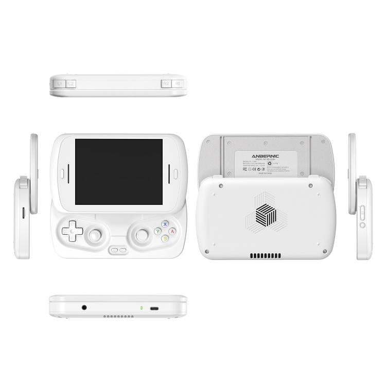 ANBERNIC RG Slide Video Game Console 4.7-Inch LTPS In-Cell Screen Android 13 OS For Retro/Cloud Gaming & Streaming 8+128G(Black) - Pocket Console by ANBERNIC | Online Shopping UK | buy2fix