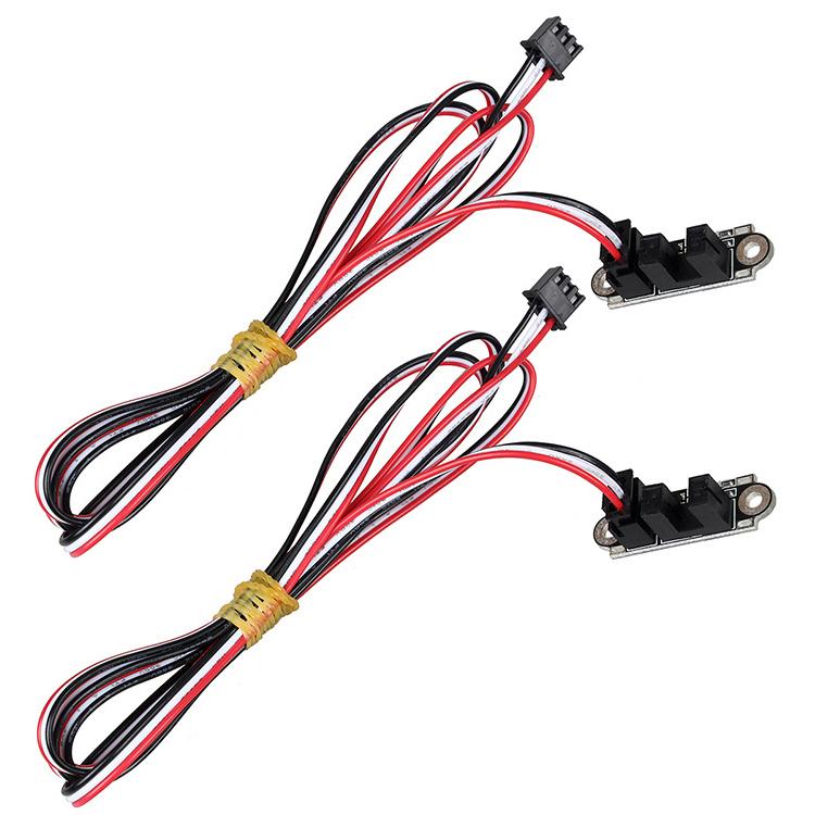 2pcs Wired Endstop Optical Switch Sensor Photoelectric Limit Switch, Length: 1m - Parts by buy2fix | Online Shopping UK | buy2fix
