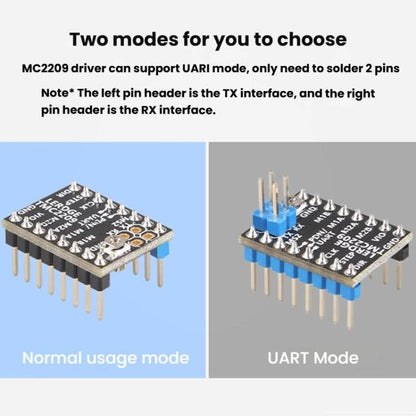 TMC2209 Driver High-Current High-Microstepping Replacement For 2208, A4988, LV8729 3D Printer Accessory - Parts by buy2fix | Online Shopping UK | buy2fix
