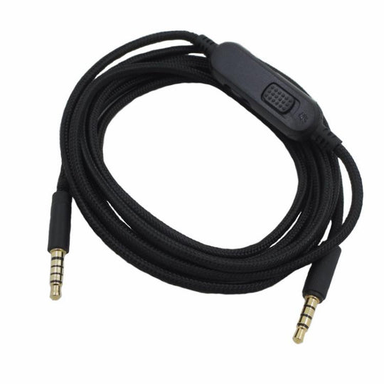 For Logitech G Pro / G Pro X / G233 / G433 Gaming Headset Audio Cable, Length: 2m(Black)