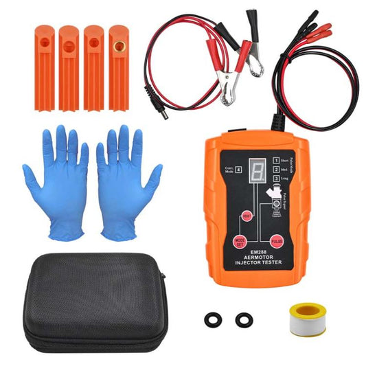 AERMOTOR Automobile Pulse Fuel Injector Fault Detector, Specification: Full Set 4 Cleaning Tools - Electronic Test by AERMOTOR | Online Shopping UK | buy2fix