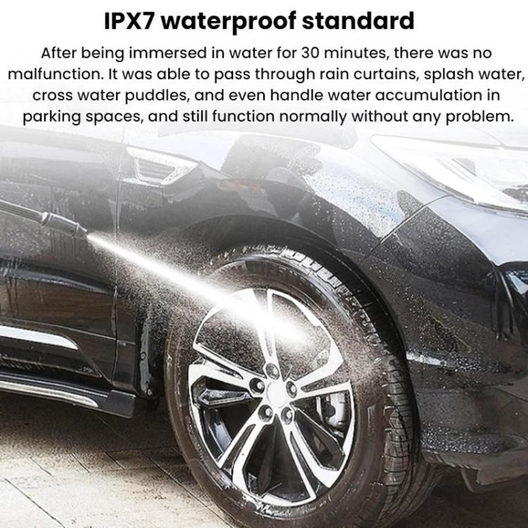 Automotive TPMS Four-Tire Pressure Monitor, Specification: Beep Sound Version Internal Sensor(English) - Tire Pressure Gauges by buy2fix | Online Shopping UK | buy2fix