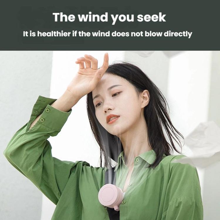 F10 3 Speed Clip-On Quiet Fan USB Mini Desktop Handheld Fan(Green) - Electric Fans by buy2fix | Online Shopping UK | buy2fix