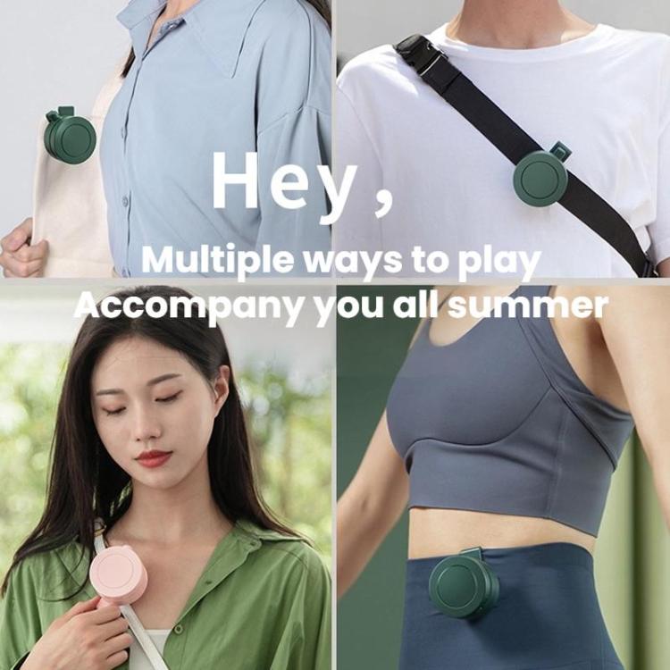 F10 3 Speed Clip-On Quiet Fan USB Mini Desktop Handheld Fan(Pink) - Electric Fans by buy2fix | Online Shopping UK | buy2fix