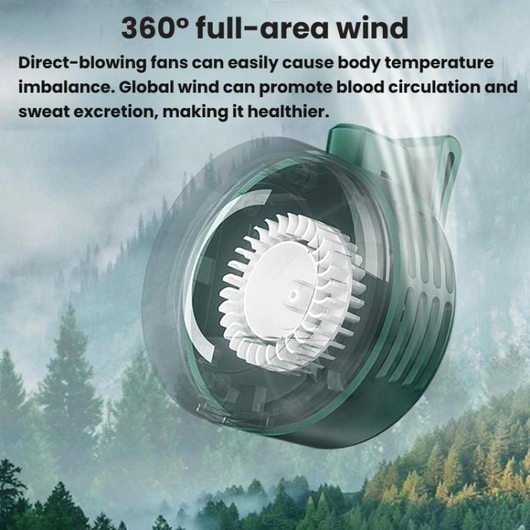 F10 3 Speed Clip-On Quiet Fan USB Mini Desktop Handheld Fan(White) - Electric Fans by buy2fix | Online Shopping UK | buy2fix