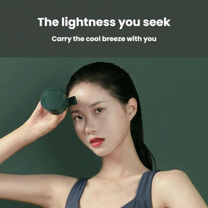 F10 3 Speed Clip-On Quiet Fan USB Mini Desktop Handheld Fan(Green) - Electric Fans by buy2fix | Online Shopping UK | buy2fix