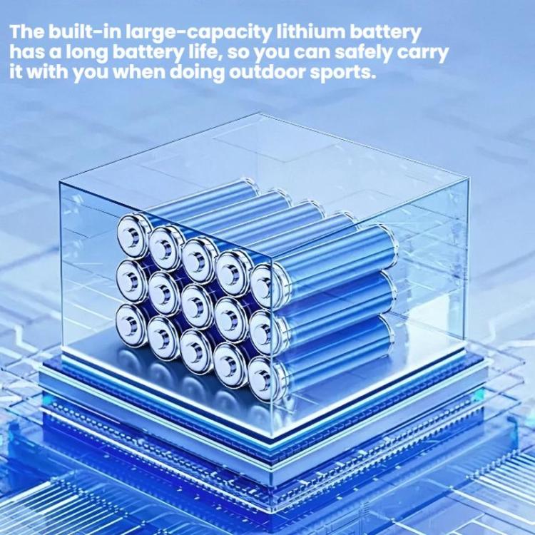 High-speed Waist-mounted Fan Outdoor Clip-on USB Mini Fan(Beige) - Electric Fans by buy2fix | Online Shopping UK | buy2fix