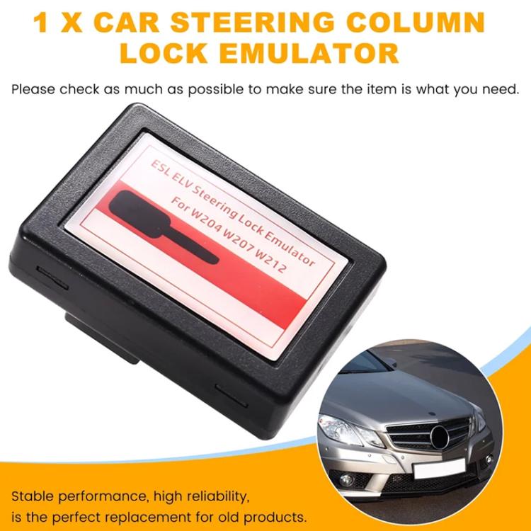 For Mercedes-Benz Steering Lock Emulator Steering Lock Simulator Replacement(3) - Steering Wheel Locks by buy2fix | Online Shopping UK | buy2fix