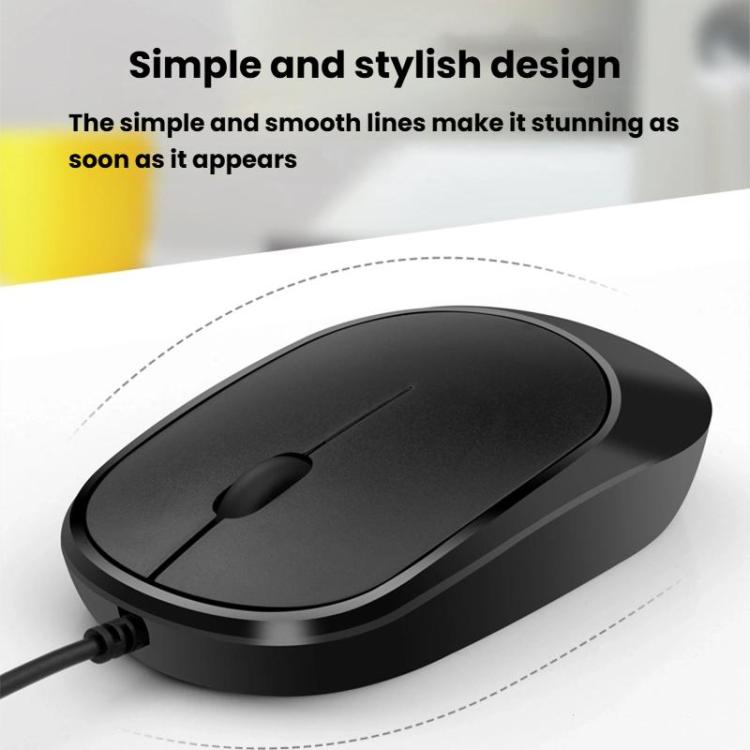 Little Kangaroo DS-919 Anti-Static Anti-Interference Wired Mouse Business Industrial Slim Mouse, Spec: USB - Wired Mice by Little Kangaroo | Online Shopping UK | buy2fix