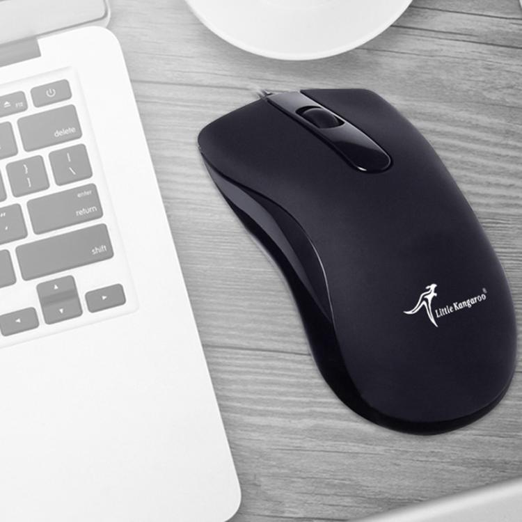 Little Kangaroo DS-917 1000DPI Ergonomic Optical Wired Mouse Laptop Mouse For Office Gaming, Spec: USB - Wired Mice by Little Kangaroo | Online Shopping UK | buy2fix