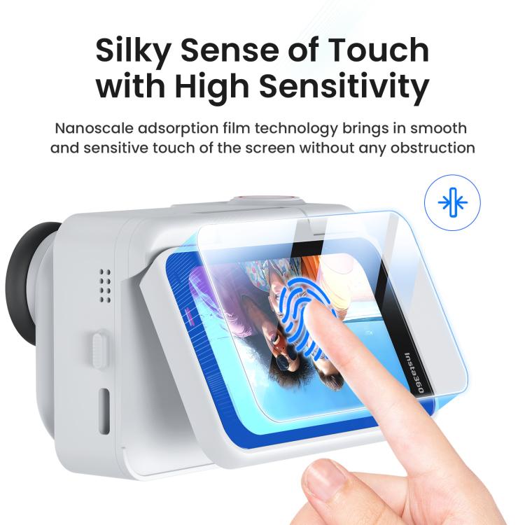 For Insta360 GO Ultra aMagisn Tempered Glass Screen Protector Camera Lens Film, Spec: 1 Set - Len Accessories by aMagisn | Online Shopping UK | buy2fix
