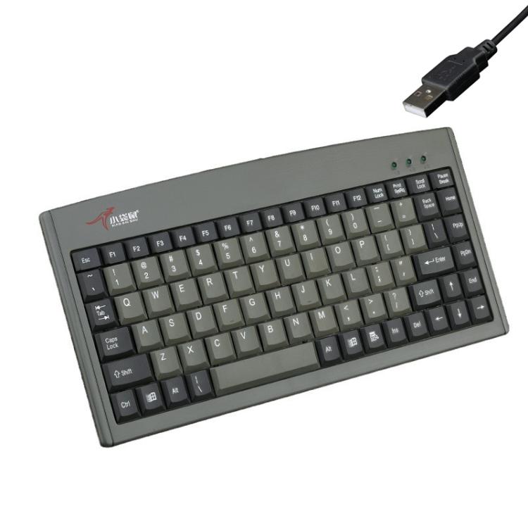 Little Kangaroo DS-3000 88 Key Wired Keyboard With Magnetic Ring Laptop Industrial Office Keyboard, Spec: USB - Wired Keyboard by Little Kangaroo | Online Shopping UK | buy2fix