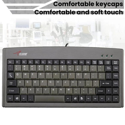 Little Kangaroo DS-3000 88 Key Wired Keyboard With Magnetic Ring Laptop Industrial Office Keyboard, Spec: PS2 - Wired Keyboard by Little Kangaroo | Online Shopping UK | buy2fix