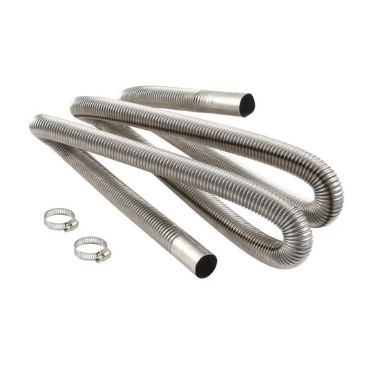 200CM Parking Heater Stainless Steel Threaded Exhaust Pipe
