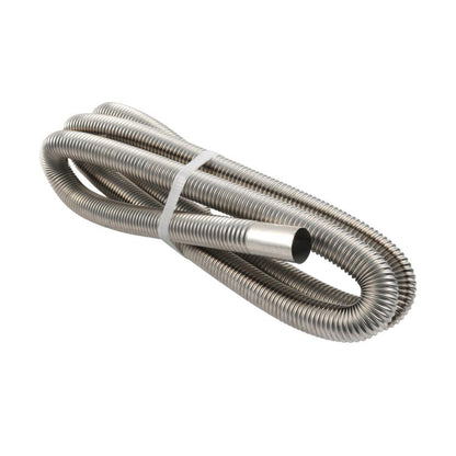 60CM Parking Heater Stainless Steel Threaded Exhaust Pipe - Engine Fittings by buy2fix | Online Shopping UK | buy2fix