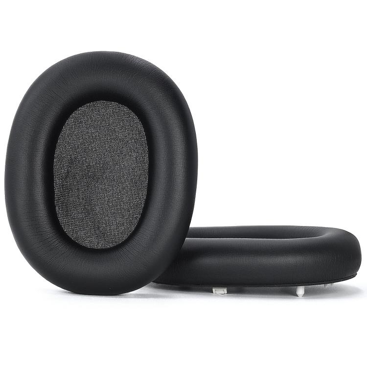 For Sony WH-1000XM6 Headphone 1pair Replacement Protein Ear Pads Soft Foam Ear Cushions(Black) - Earmuff & Pad by buy2fix | Online Shopping UK | buy2fix