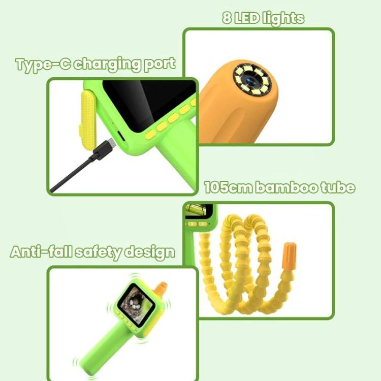 ES08 2.8 inch HD Screen Handheld Children Endoscope Outdoor Exploration Camera - Digital Microscope by buy2fix | Online Shopping UK | buy2fix