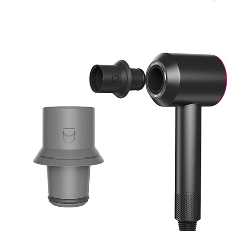 For Dyson HD01-HD16 Hair Dryer Upgrade Locking Airwrap Barrel Adapter Converter Curling Attachment Gray - For Dyson Accessories by buy2fix | Online Shopping UK | buy2fix